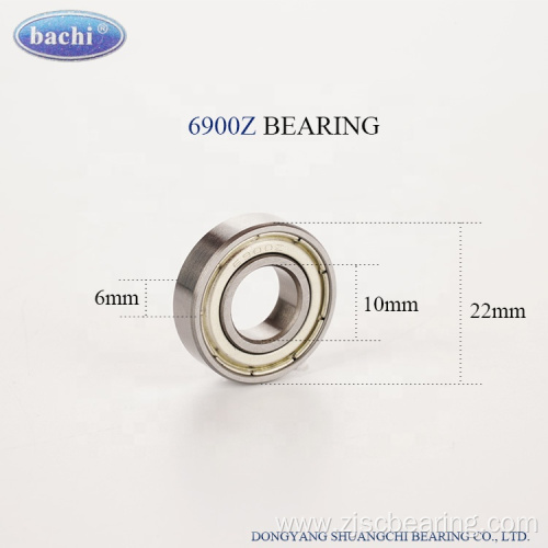 Deep Groove Ball Bearing 6900 Brass Ball Bearing